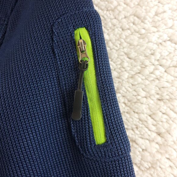 Seattle Seahawks Jacket Kids L 14 / 16 Quarter zip NFL Team Apparel New - Picture 10 of 16